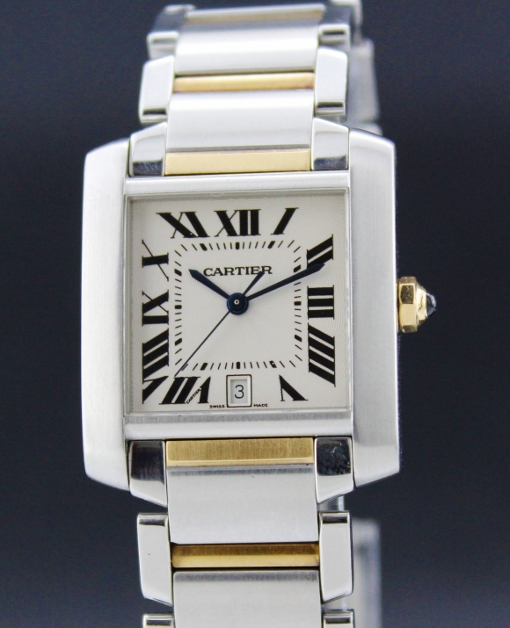 (image for) LIKE NEW CARTIER TANK FRANCAISE MEN SIZE AUTOMATIC WATCH / 2302